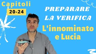 Promessi Sposi Innominato e Lucia Confronto Voto Conversione Verifica Capitoli 2024 [upl. by Ignatia]