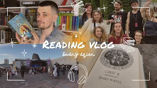 Sądny dzień Pyrkon i pierwsze dni lata ☀️😎  READING VLOG 📖🎞️ [upl. by Aicena544]