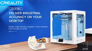 New！Creality CR5 PRO  Enclosure 3D printer [upl. by Violet]