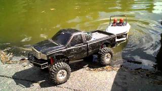 RC Jet boat launch FAIL [upl. by Livesay]