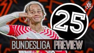 Bundesliga Preview 25  Predictions Aufstellungen amp Topspieler🏆🔥 [upl. by Howlend766]