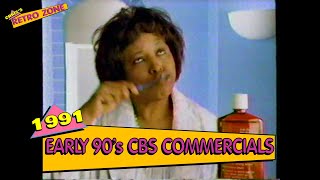 Old School 91 CBS Commercials [upl. by Learsi]