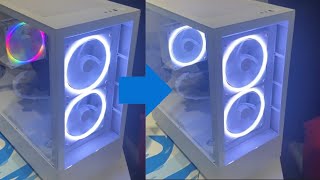 NZXT Player 1 Prime cpu cooler fan stuck on rainbow how to fix [upl. by Molohs]