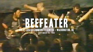 Beefeater  Live at Chevy Chase Community Center  1986 full set [upl. by Terti]