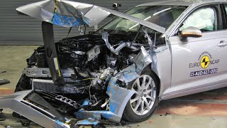 Audi A4  2015  Crash test Euro NCAP [upl. by Paris]