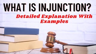 Injunction  With Examples [upl. by Liponis]