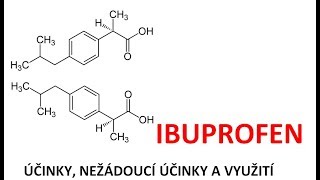 Ibuprofen  účinky nežádoucí účinky využití [upl. by Amlas]