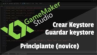 Keystore Game maker studio [upl. by Camile]