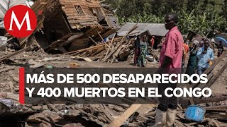 Inundaciones en el Congo dejan más de 400 muertos [upl. by Haya515]