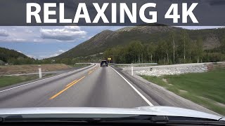 Norway 4k Driving RV3 Alvdal to Klett [upl. by Merridie]