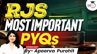 RJS Most Important PYQs  Part 2  RJS Most Expected Questions  StudyIQ Judiciary [upl. by Map]