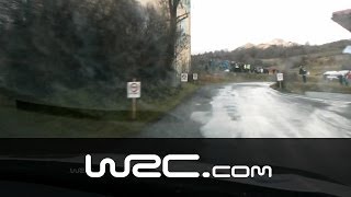 Onboard Mads Ostberg SS09 Rallye Monte Carlo 2014 [upl. by Winter]