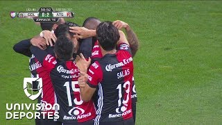 ¡GOL Milton Caraglio de penal  Chivas 02 Atlas [upl. by Jepum]