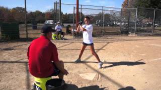 Soft Toss Batting Drills for Fastpitch Softball [upl. by Hollah]