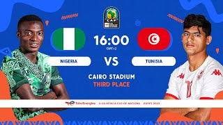 Tunisia VS Nigeria TotalEnergies AFCONU20 2023  3RD Place [upl. by Marra]