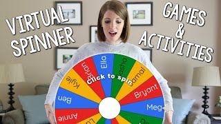 WHEEL OF NAMES Games and Activities for Teachers  Fun Ideas for Virtual Spinners [upl. by Akenn]