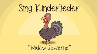 Widewidewenne  Kinderlieder zum Mitsingen  Sing Kinderlieder [upl. by Jessamyn]