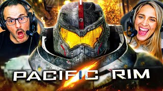 PACIFIC RIM 2013 MOVIE REACTION FIRST TIME WATCHING Guillermo Del Toro  Full Movie Review [upl. by Acceber]