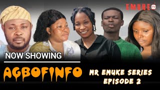 AGBOFINRO MR EMUKE SERIES EPOSODE 2 [upl. by Sivatco580]