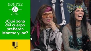 ¡Montserrat Oliver y Yolanda Andrade revelan qué zona prefieren de una mujer  Montse y Joe [upl. by Anelrats]