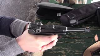 Shooting my WWI German P08 Luger [upl. by Anayt]