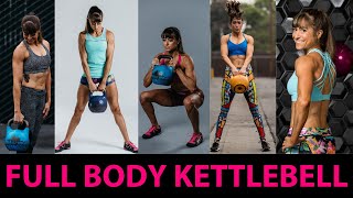 10 Kettlebell Exercises For A Total Body Workout [upl. by Mcnelly]