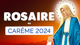 🙏﻿ ROSAIRE de CARÊME 2024 🙏﻿ Prière du Saint Rosaire 20 Mystères [upl. by Melinda]