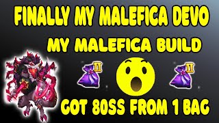 Finally My Malefica DEVO  Got 80ss From 1 Bag  MY Malefica build [upl. by Haduhey323]