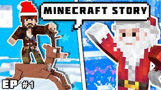 MINECRAFT CUSTOM STORY EPISODE 1  CHRISTMAS SPECIAL 🎅☃️🎄 SANTA CLAUS  HINDI GAMEPLAY [upl. by Allistir]