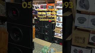 Reiss rıch12 30cm 5000w 2500rms Mahzen Sound Hendek Sakarya 05355816093 [upl. by Natanoj]