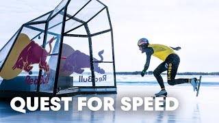 Quest for Speed speed skating World Record with Kjeld Nuis [upl. by Annavas878]