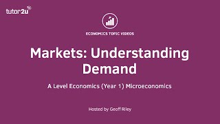 Understanding Market Demand I A Level and IB Economics [upl. by Chariot668]