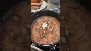 Sausage and mash potatoes a classic home cooked meat Easy and nostalgic food homecooking food [upl. by Kobi]