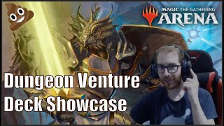 Dungeon Venture Standard Deck Showcase  MTG Arena [upl. by Ylebmik327]