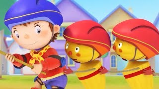 Noddy In Toyland  Noddy Saves the Roller Disco  Noddy English Full Episodes [upl. by Akenna786]