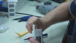 DJI Phantom Vision 2   Battery Disassembly how to video [upl. by Waldon]