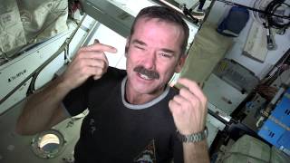 Chris Hadfield  Nail Clipping in Space [upl. by Tankoos]