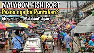 MALABON FISH MARKET PAANO PUNTAHAN fishport burautanmalabonfood amazingsea fishing [upl. by Isabelita]