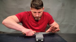 LEARN HOW TO PROPERLY SHARPEN KNIVES IN ABOUT 5 MINUTES [upl. by Leeke647]