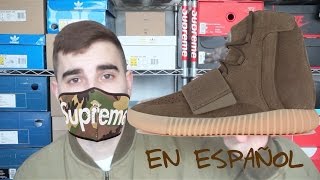 Review Yeezy 750 Chocolate En Español y Supreme [upl. by Modie]