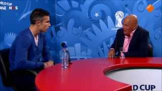 Robin van Persie boos op Pierre van Hooijdonk [upl. by Haim]