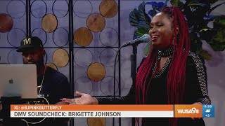 Local Vocalist Brigette Johnson performs Winter Wonderland for the DMV Soundcheck [upl. by Armbruster]