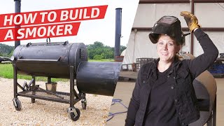 How Custom Barbecue Smokers are Made — How To Make It [upl. by Hgieleak171]