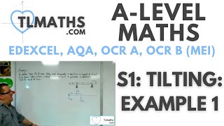 ALevel Maths S120 Tilting Example 1 [upl. by Pacifa]