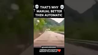 THATS WHY MANUAL IS BETTER THAN AUTOMATIC foryou cars [upl. by Yliah239]