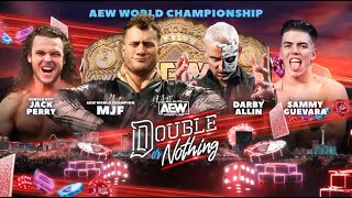 Highlights AEW Double or Nothing 2023  Jack Perry Vs MJF Vs Darby Allin Vs Sammy Guevara [upl. by Rakabuba]