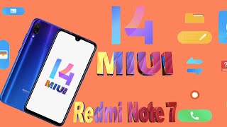 MIUI 14 PORT на Xiaomi Redmi Note 7 [upl. by Telracs]