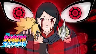 SARADA ÉVEILLE SON MANGEKYOU SHARINGAN DEVANT SASUKE AVANT SHIPPUDEN  LA MORT DE NARUTO BORUTO 80 [upl. by Enylekcaj]