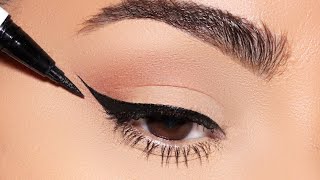 How to PERFECT WINGED EYELINER every single time Simple Beginner Friendly Technique [upl. by Gove43]