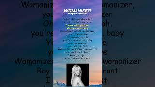 Britney Spears  Womanizer Lyrics shorts [upl. by Grishilde840]